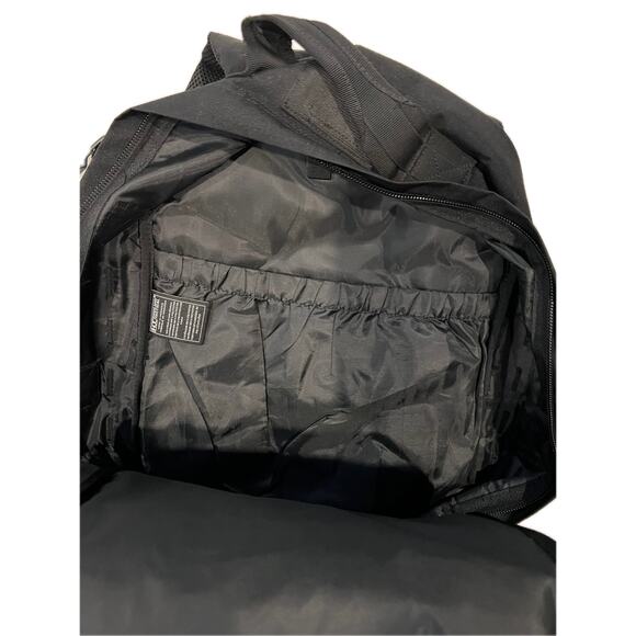 Highland Outdoor Tactical Black Canvas Backpack XL - Picture 5 of 5